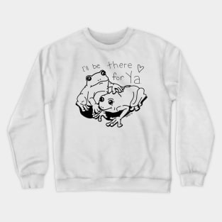 Emotional Support Frogs Crewneck Sweatshirt